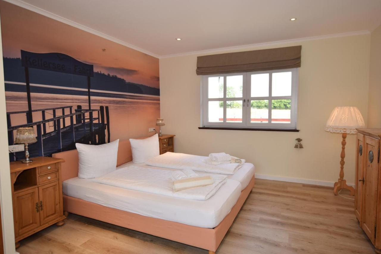 Landhaus Hideaway Mit Aussenpool, Sauna Und Kamin 보사우 외부 사진