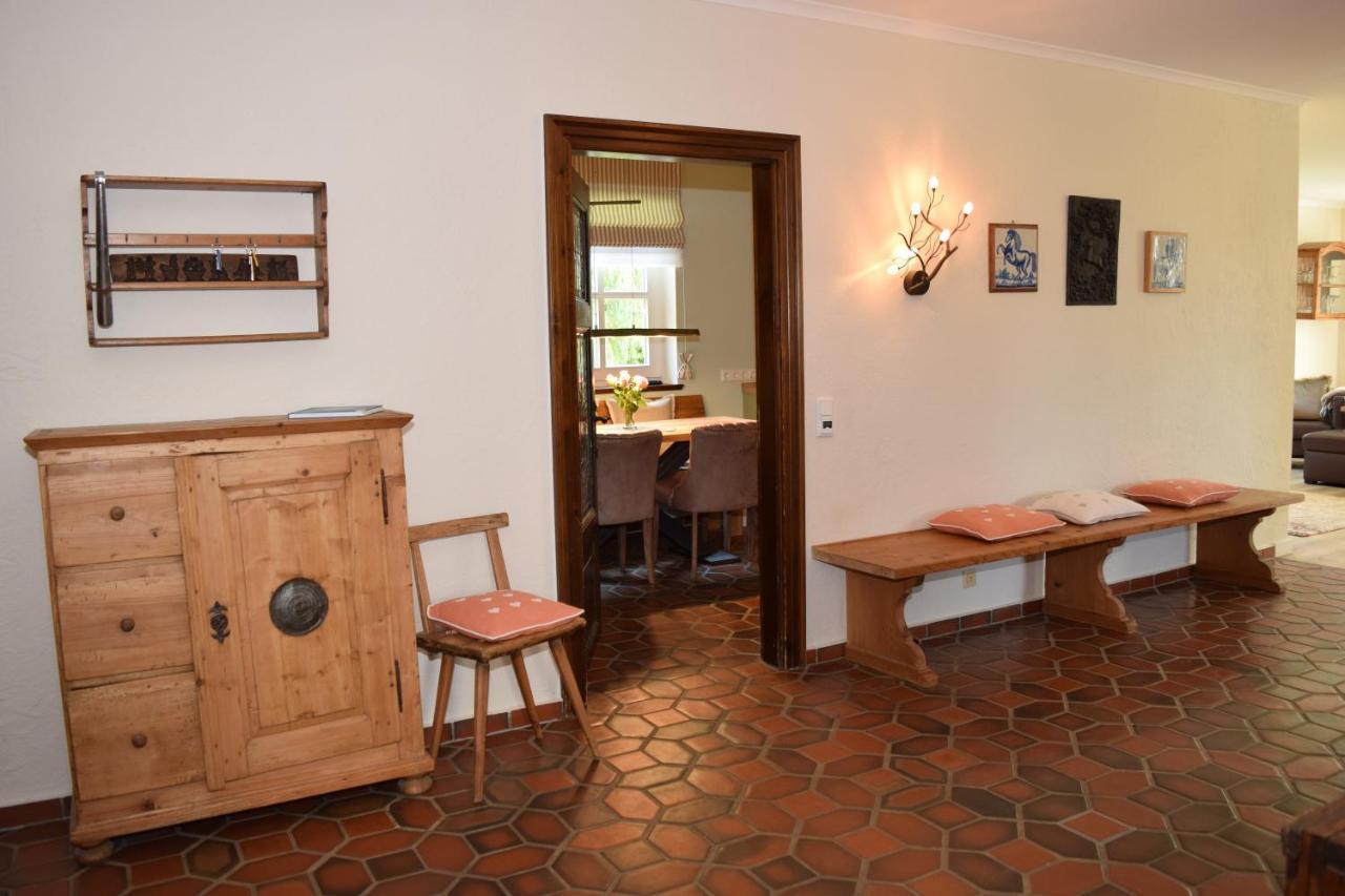 Landhaus Hideaway Mit Aussenpool, Sauna Und Kamin 보사우 외부 사진
